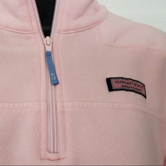 Vineyard Vines Pink 1/4 Zip - Picture 3 of 7
